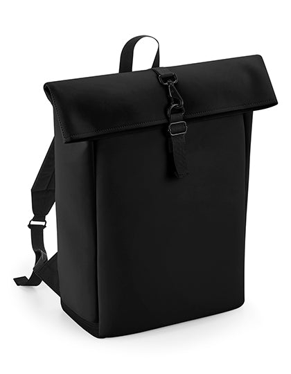 Matte PU Roll-Top Backpack (BG335)