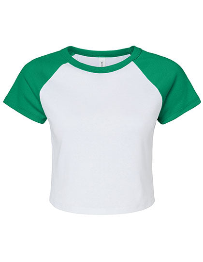Women´s Micro Rib Raglan Baby Tee (BL1201)