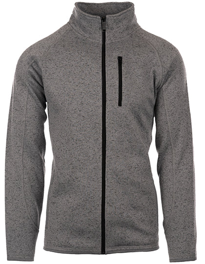 Men´s Full Zip Sweater Knit Jacket (BU3901)