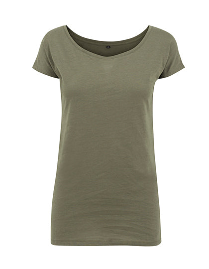 Ladies´ Wideneck Tee (BY039)