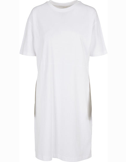 Ladies´ Organic Oversized Slit Tee Dress (BY181)