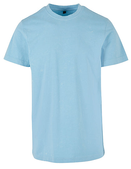 Acid Washed Round Neck Tee (BY190)