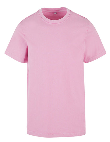 Acid Washed Round Neck Tee (BY190)