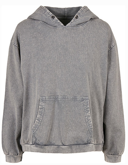 Ladies´ Acid Washed Oversize Hoody (BY194)