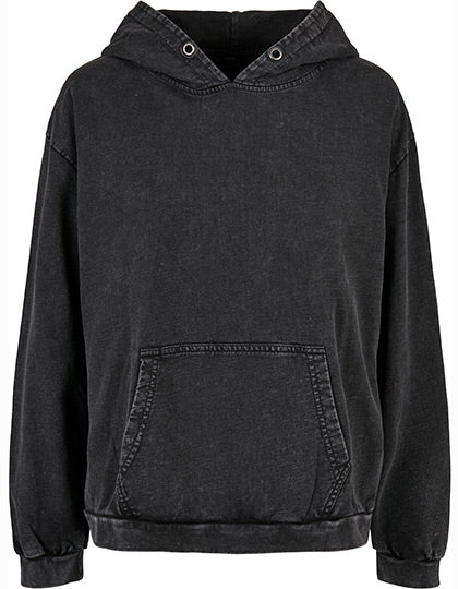 Ladies´ Acid Washed Oversize Hoody (BY194)