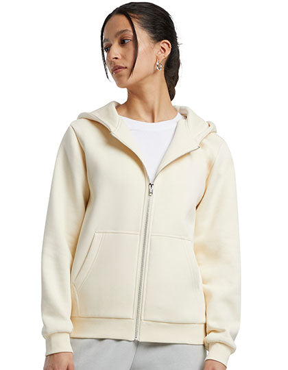 Ladies Fluffy Zip Hoody (BY290)