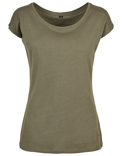 Ladies´ Wide Neck Tee (BYBB013)