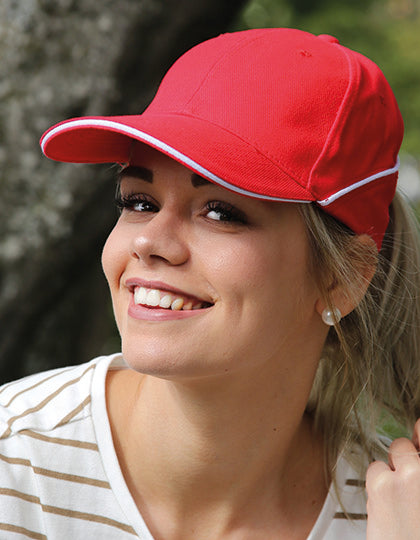 Cap White-Stripe (C616S)