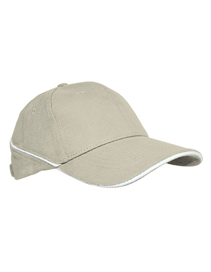 Cap White-Stripe (C616S)