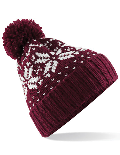 Fair Isle Snowstar® Beanie (CB456)