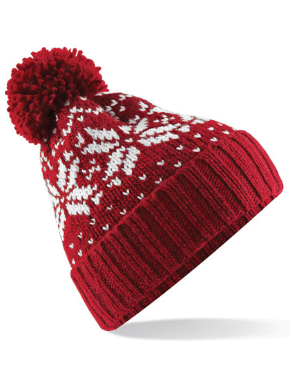 Fair Isle Snowstar® Beanie (CB456)