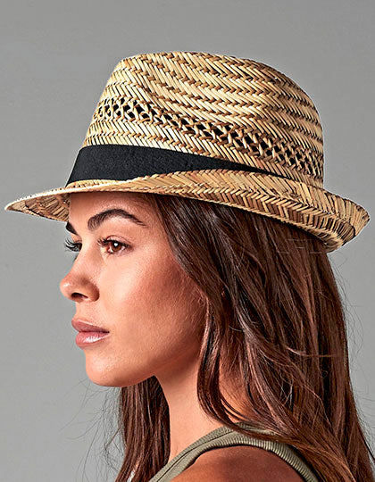 Straw Summer Trilby (CB730)