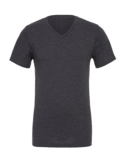 Unisex Heather CVC Short Sleeve V-Neck Tee (CV3005CVC)