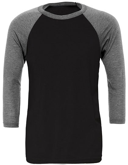 Unisex 3/4 Sleeve Baseball T-Shirt (CV3200)