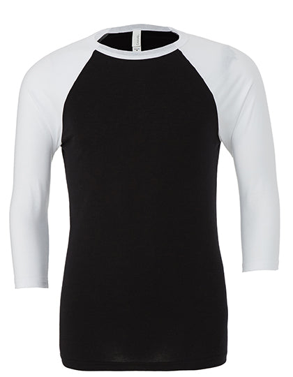 Unisex 3/4 Sleeve Baseball T-Shirt (CV3200)