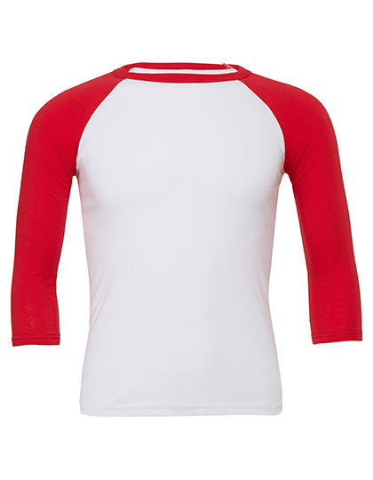 Unisex 3/4 Sleeve Baseball T-Shirt (CV3200)