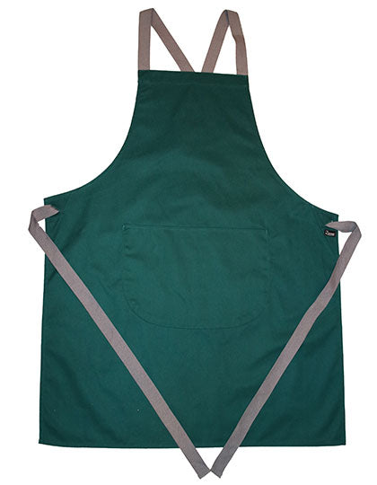 Apron With Grey Ties Crossover (DL130)