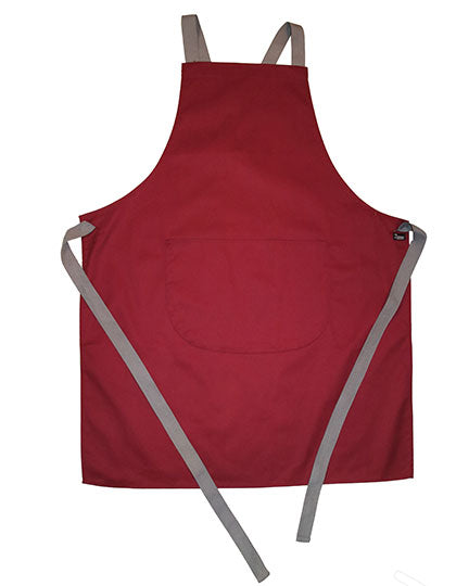 Apron With Grey Ties Crossover (DL130)