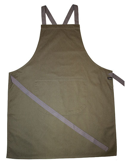 Apron With Grey Ties Crossover (DL130)
