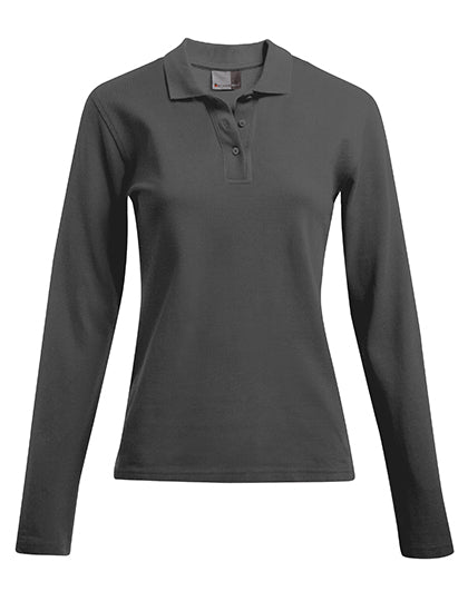 Women´s Heavy Polo Long Sleeve (E4605)