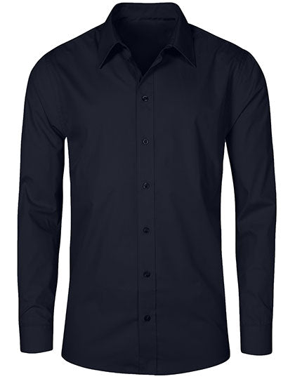 Men´s Poplin Shirt Long Sleeve (E6310)