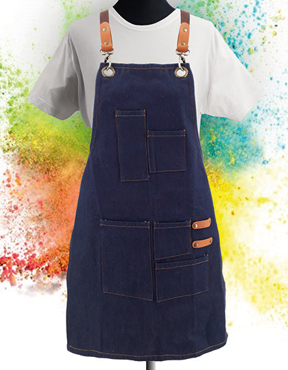 Kinderlatzschürze Denim (EX284)