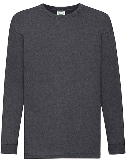Kids´ Valueweight Long Sleeve T (F240K)