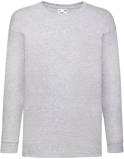 Kids´ Valueweight Long Sleeve T (F240K)