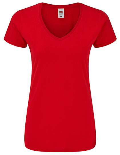 Ladies´ Iconic 150 V Neck T (F274)
