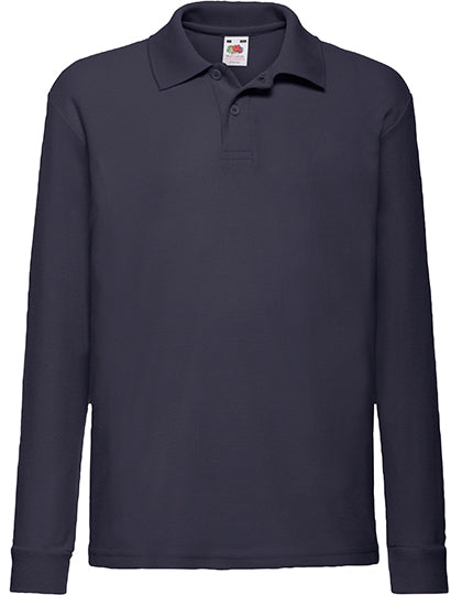 Kids´ Long Sleeve 65/35 Polo (F504K)