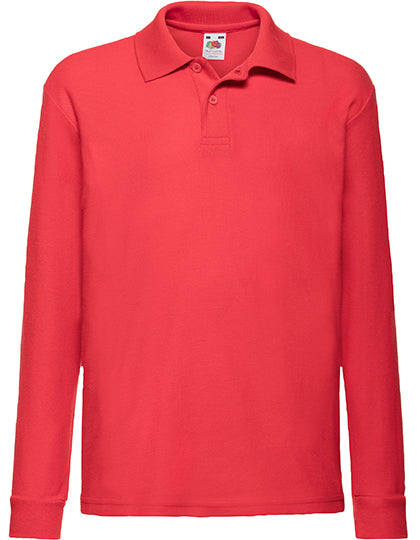 Kids´ Long Sleeve 65/35 Polo (F504K)