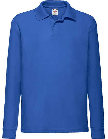 Kids´ Long Sleeve 65/35 Polo (F504K)