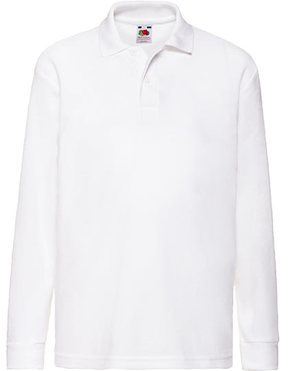 Kids´ Long Sleeve 65/35 Polo (F504K)