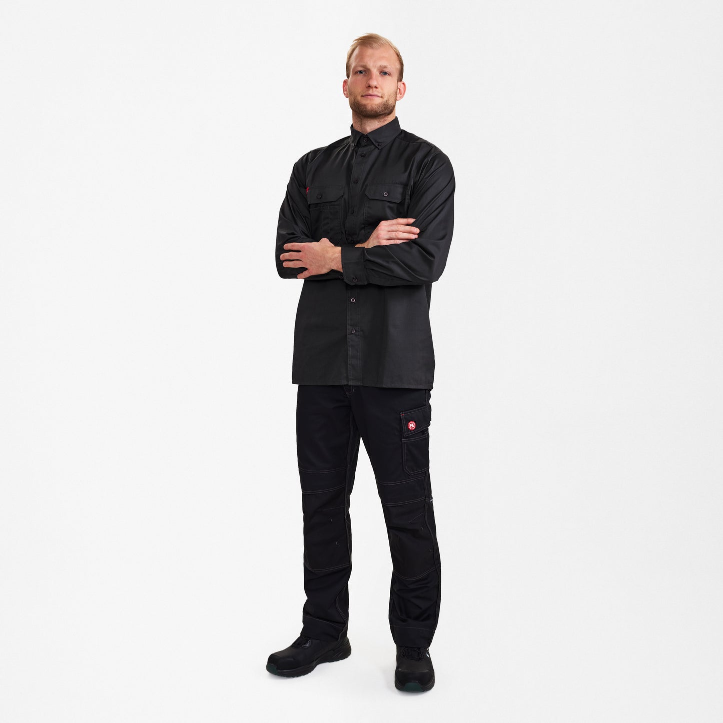 Extend langärmliges Herrenhemd (7181-810)