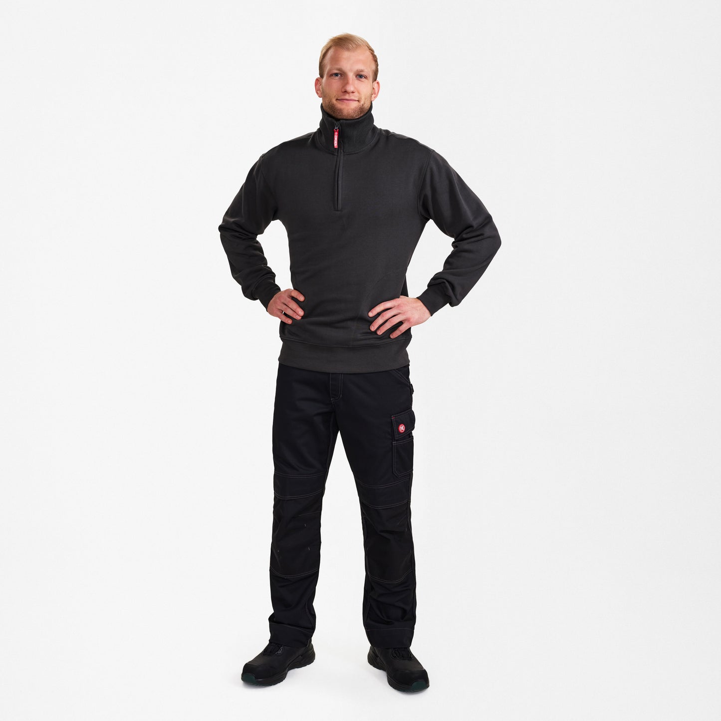 Extend Sweatshirt mit hohem Kragen (8014-136)