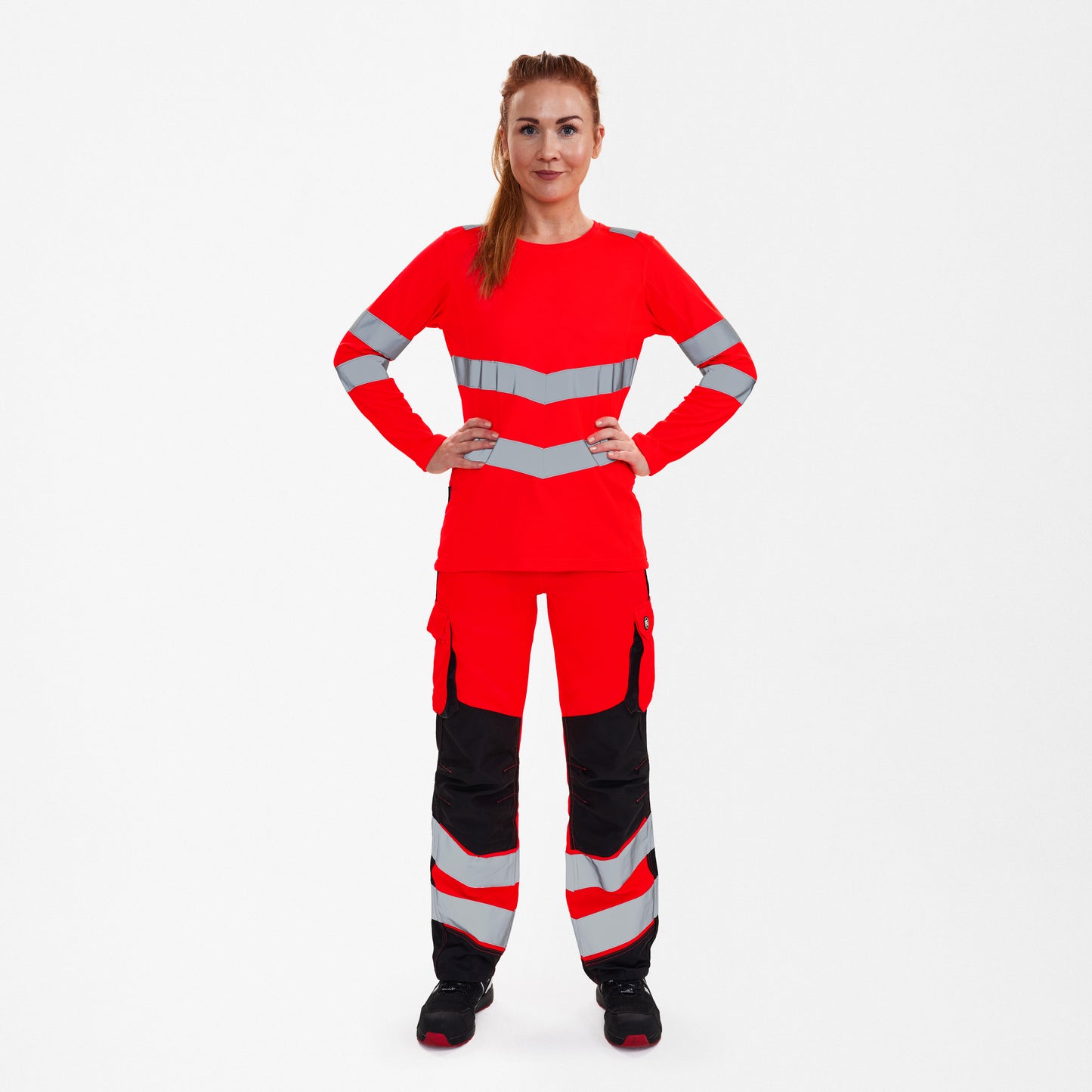 Safety Damen langarm-Shirt (9543-182)