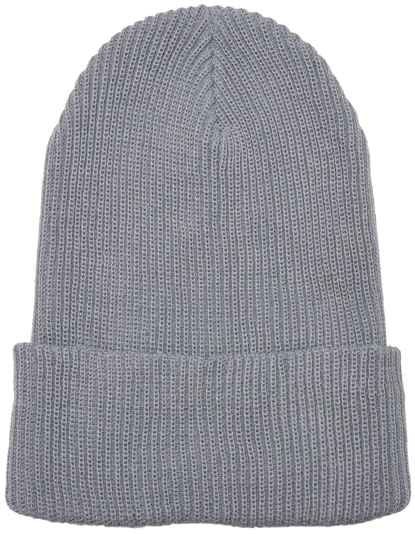 Recycled Yarn Ribbed Knit Beanie (FX1504RY)