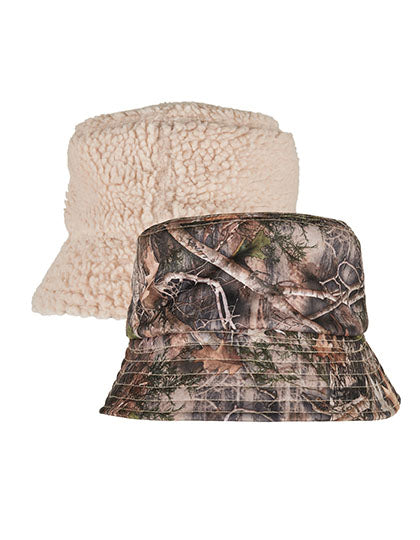 Sherpa Real Tree Camo Reversible Bucket Hat (FX5003RS)