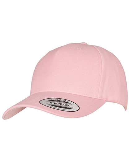 YP Classics 5-Panel Premium Curved Visor Snapback Cap (FX5789M)