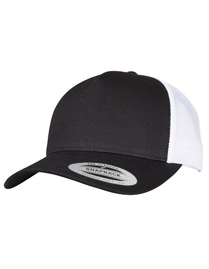 5-Panel Retro Trucker 2-Tone Cap (FX6506T)