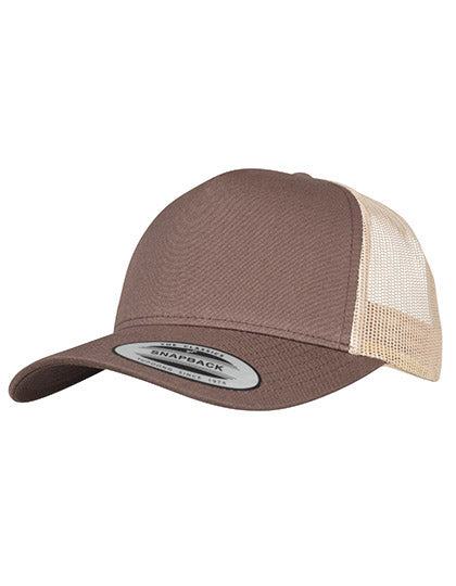 5-Panel Retro Trucker 2-Tone Cap (FX6506T)