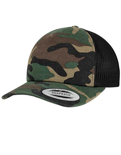 Camo Trucker Cap (FX6606C)