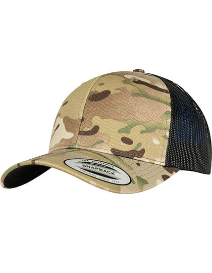 Retro Trucker Multicam Cap (FX6606MC)