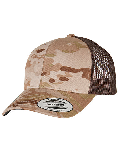 Retro Trucker Multicam Cap (FX6606MC)
