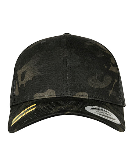 Retro Trucker Multicam Cap (FX6606MC)