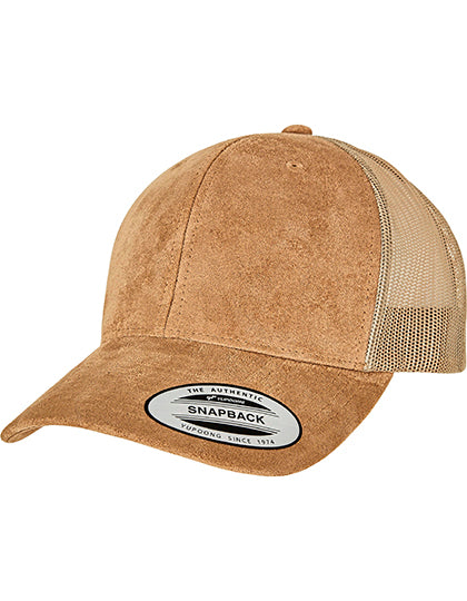 Suede Leather Trucker Cap (FX6606SU)
