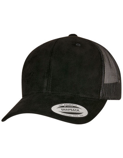 Suede Leather Trucker Cap (FX6606SU)