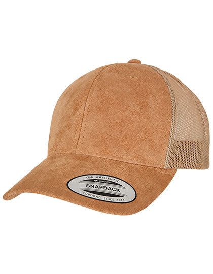 Suede Leather Trucker Cap (FX6606SU)