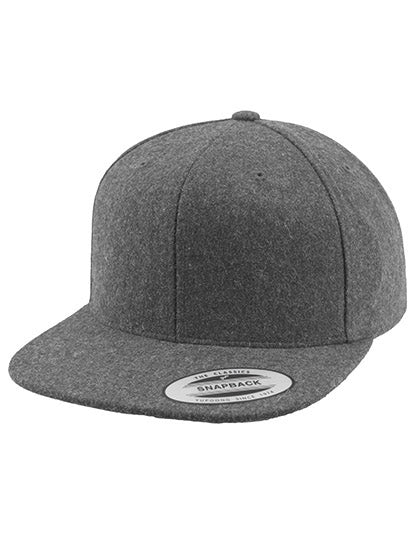 Melton Wool Snapback Cap (FX6689M)