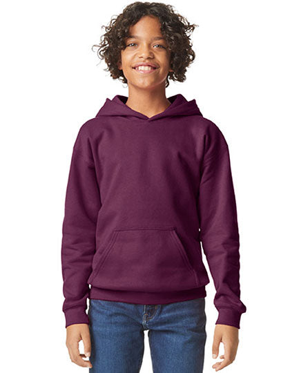 Softstyle® Midweight Fleece Youth Hoodie (GSF500K)